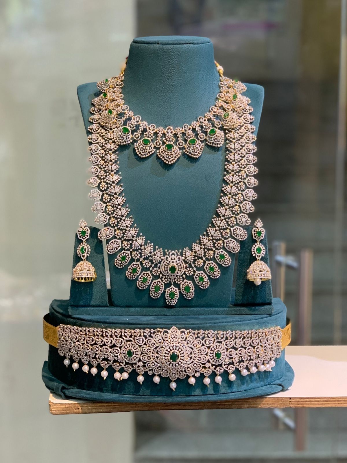Jewellery styling close-up