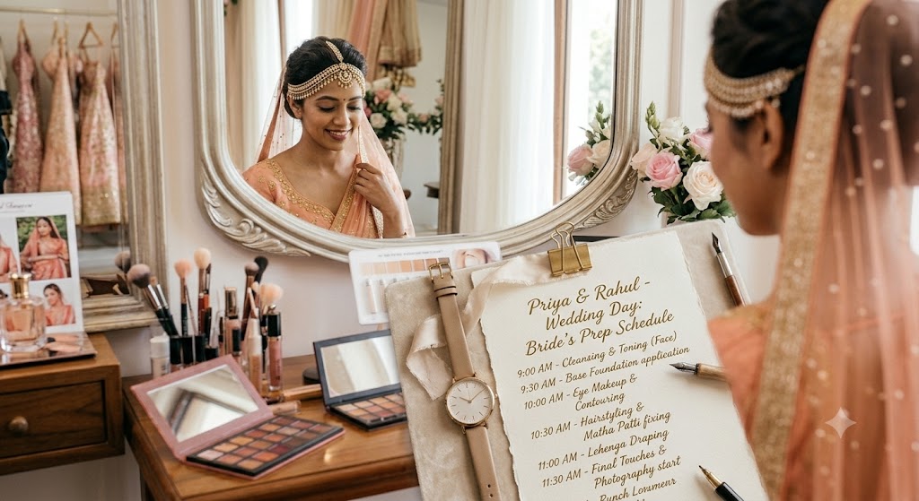Wedding day plan